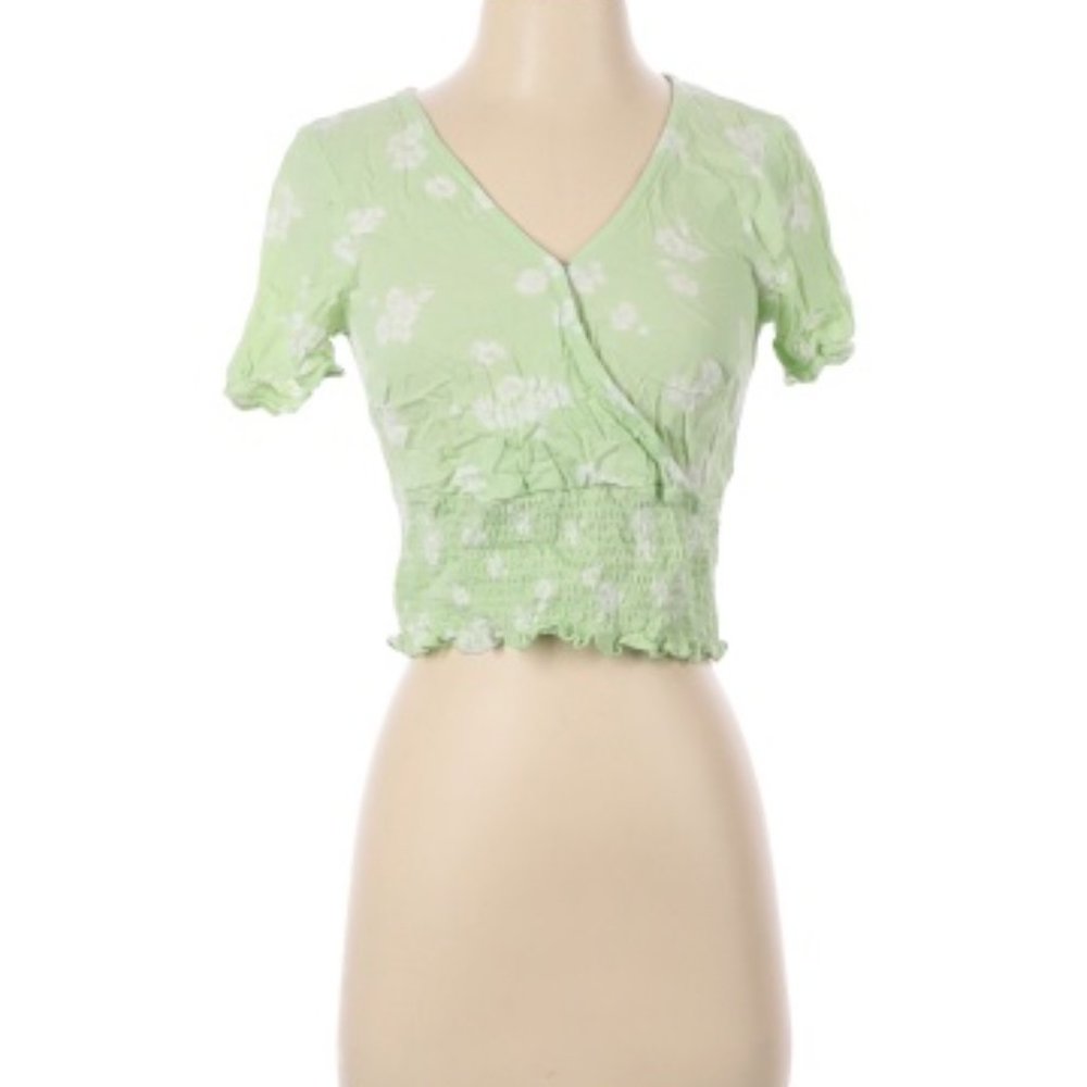 Abercrombie and Fitch Short Sleeve Blouse